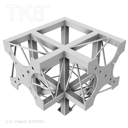 THREE WAY ALUMINUM BOX TRUSS