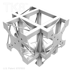 FOUR WAY ALUMINUM BOX TRUSS