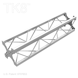 36  INCH ALUMINUM,  8 IN BOX TRUSS