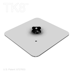 SQUARE BASE PLATE,  10 INCH