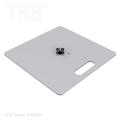 SQUARE BASE PLATE, 19 INCH