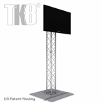 8 Ft TK8 Aluminum Truss Monitor Stand