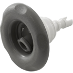 Waterway 4" Poly Storm Thread-In Rotational Jet, Gray, 5 Scallop, 229-8147