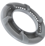 Waterway Dyna-Flo XL Trim Ring, Gray, Scalloped, 519-8267