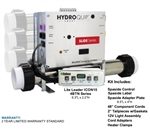 HydroQuip Icon 15 Retro-fit Kit, 4.0 KW Heater, CS7109B-US-4.0-F