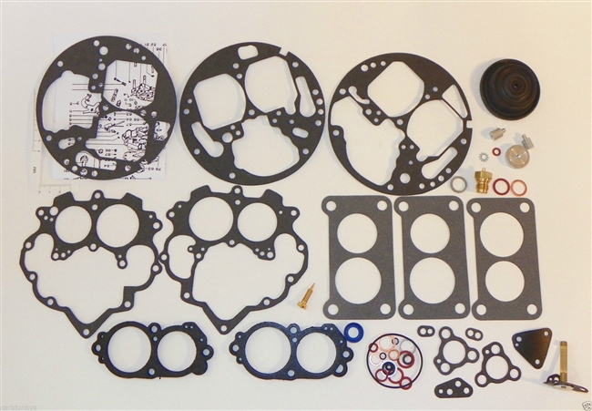 Carburetor Fuel System Repair Kit Zenith 2B BMW Mercedes 35/40 INAT Secondary Di