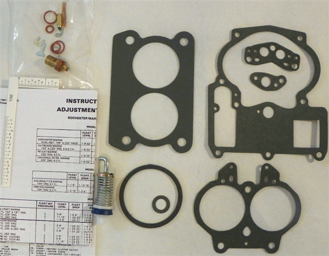 Mercury Marine Mercury Carburetor Repair Kit 17080350 1376-8295 1376-6491 19015