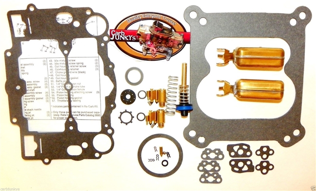 Weber Universal Carburetor Repair Kit Carter AFB Marine 9600 9700 Series Floats