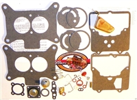 58 - 75 Ford Mercury Carb Rebuild Kit Autolite Motorcraft 2100 2-V Brass Float