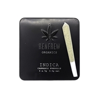 Renfrew Collectors Tin- 5 x 0.7g Pre-Filled Cones â€“ INDICA