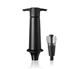 Wine Saver & Server Black (1 Pump, 1 Server-Stopper), Box