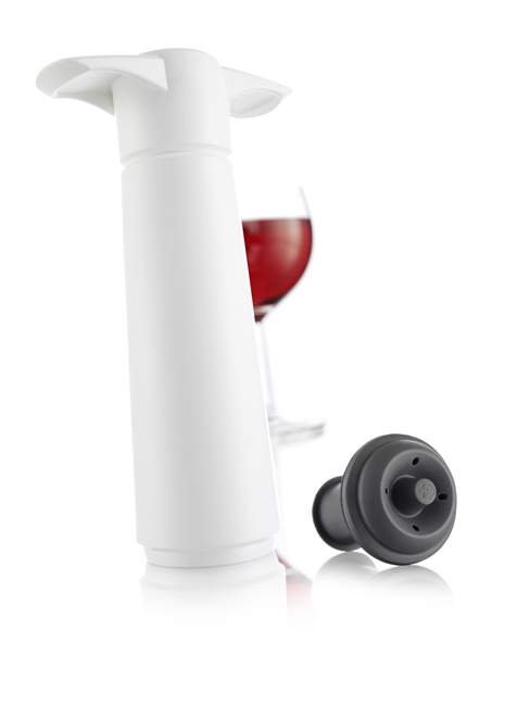 Vacu Vin Wine Saver in White