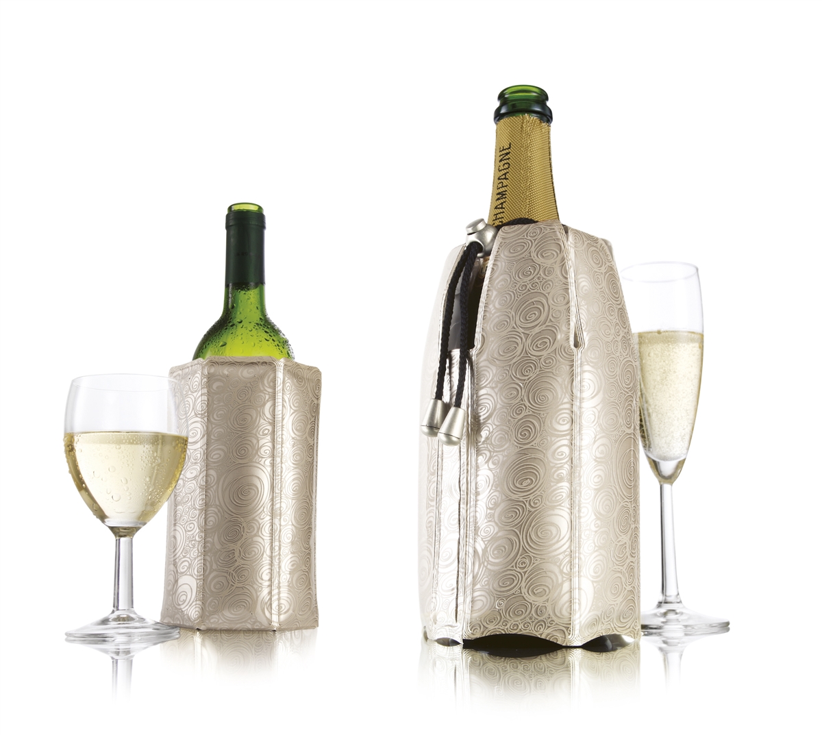 Vacu Vin Active Wine Cooler in Platinum