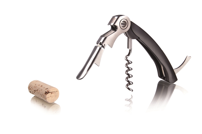 Vacu Vin Double Hinged Corkscrew with Foil Cutter