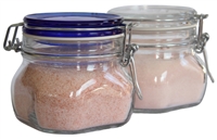 500 ml. Bormioli Fido Storage Jar with 1 lb. Bag of Salt