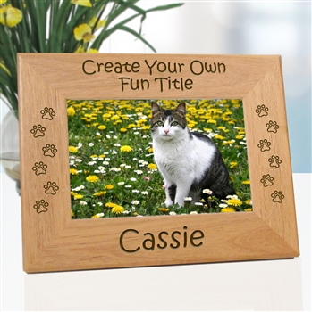 Create Your Own Personalized Cat Frame