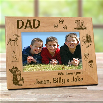 Outdoor Man Picture Frame
