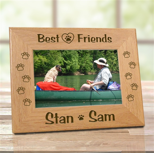 Best Friends Dog Picture Frame