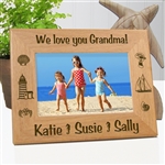 Seaside Memories Personalized Photo Frame