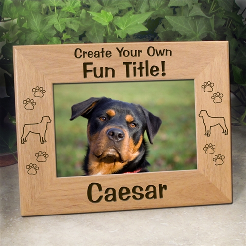 Personalized shop rottweiler gifts