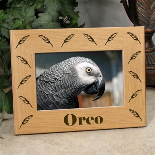 Engraved Photo Frame For Birds