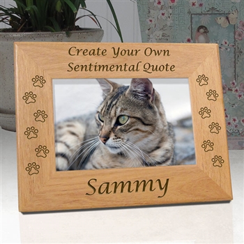 Create Your Own Cat Paw Memorial Frame