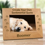 Create Your Own Dog Memorial Picture Frame