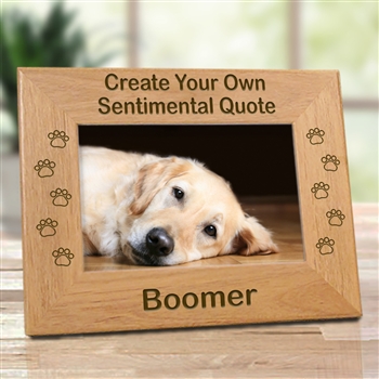Create Your Own Dog Memorial Picture Frame