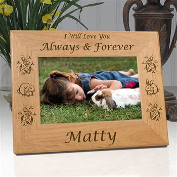 Always & Forever Rabbit Memorial Frame