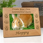 Create Your Own Memorial Frame For Rabbits