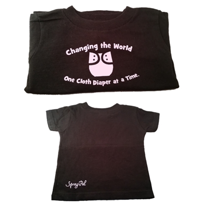 Changing the World One Cloth Diaper at a Time T-shirt