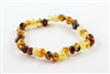 Baltic Amber Ankle Bracelet For Babies