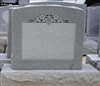 Single Granite Headstone