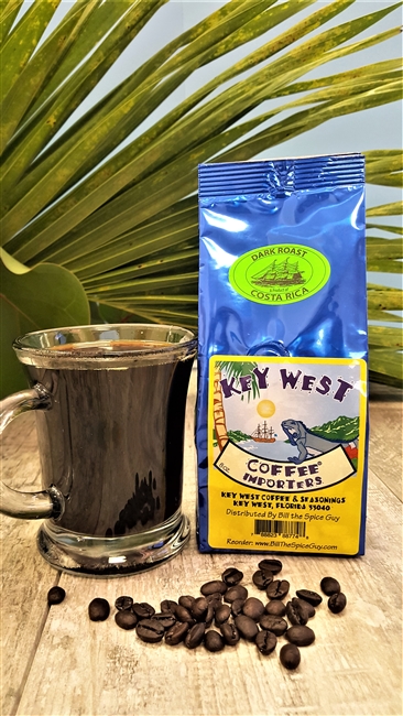 Key West Costa Rican Dark Roast Coffee - 8 oz.