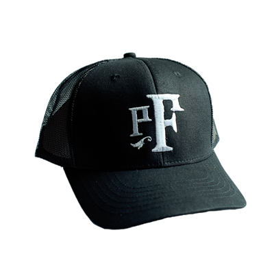 PFRIEM CLASSIC BLACK pF TRUCKER HAT