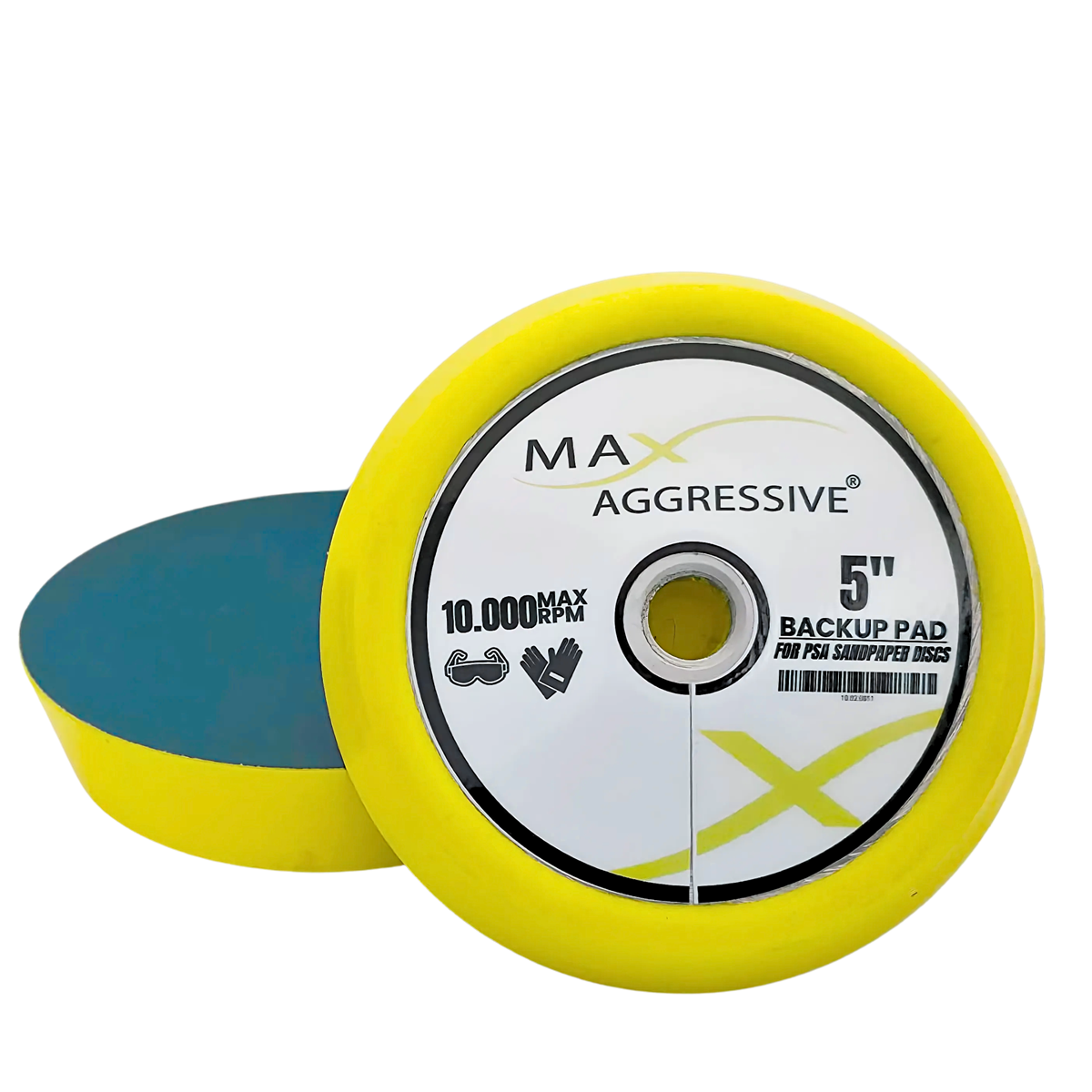 <img src="https://www.webgranitesupplies.com/v/vspfiles/photos/10.02.0011-2T.png?v-cache=1750757880" 
     alt="Vinyl backer pad with 5/8-11 thread for PSA adhesive sanding and polishing discs, high-speed flexible urethane pad">