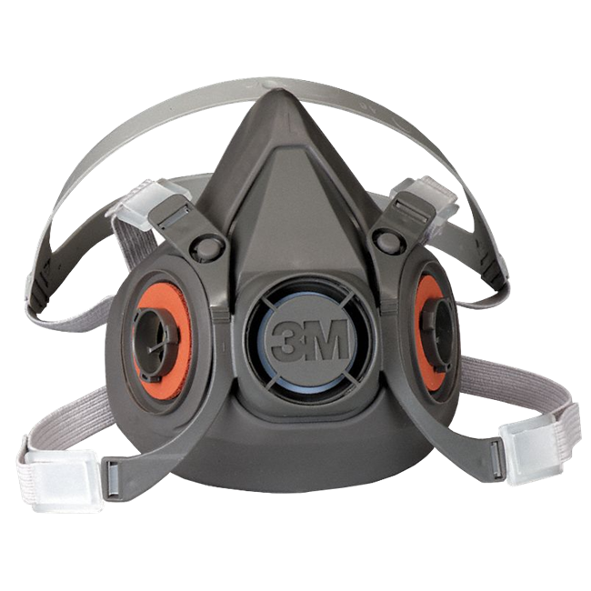 3M RESPIRATOR HALF FACEPIECE LARGE