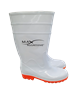 WHITE BOOT PVC