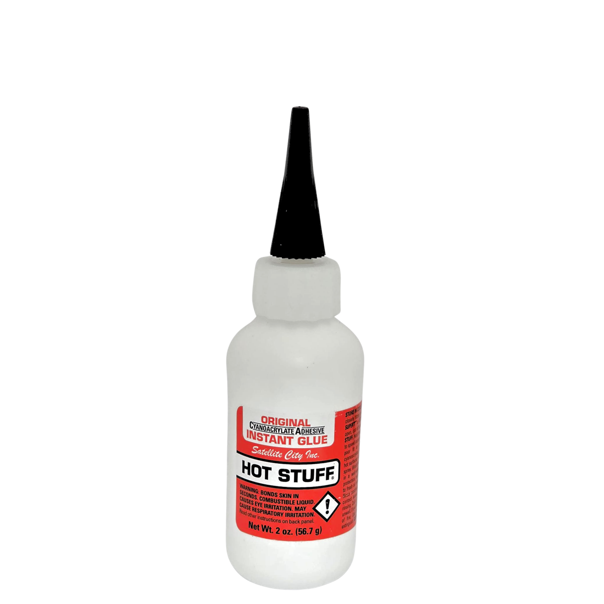 <img src="https://www.webgranitesupplies.com/v/vspfiles/photos/10.09.0004-2T.png?v-cache=1751893064" alt="Hot Stuff Original Thin CA Glue bottle for fast wicking and strong bonding on wood, stone, and more">