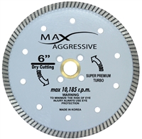 MAX AGGRESSIVE WHITE TURBO BLADE DRY/WET