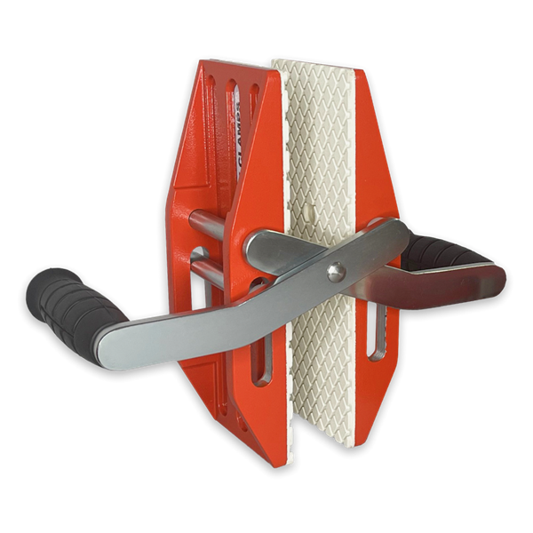 <img src="https://www.webgranitesupplies.com/v/vspfiles/photos/10.15.0068-2T.png?v-cache=1752065544" alt="Max Aggressive Double-Handed Carry Clamps lightweight aluminum slab lifting clamps with rubber-padded handles">