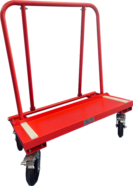<img src="https://www.webgranitesupplies.com/v/vspfiles/photos/10.15.0075-2.png?v-cache=1753094401" alt="Max Aggressive QLI Drywall Cart for transporting stone slabs with compact design and swivel casters">