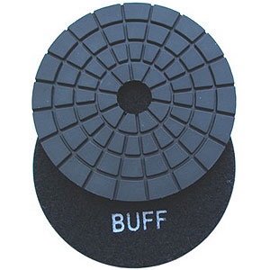 4" WET PAD STANDARD #BLACK BUFF