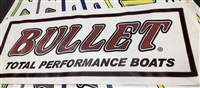 Bullet Boats 2'x5' Garage / Man Cave Vinyl Banner