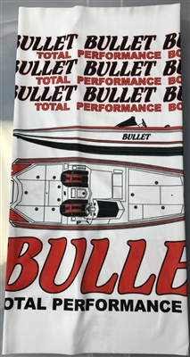 Bullet Logo UV Head/Neck Cover Buff Sun Protector