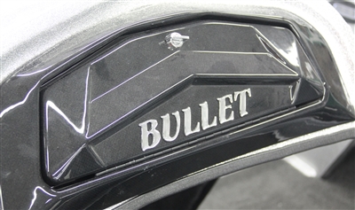 Chrome "BULLET" Dash Decal