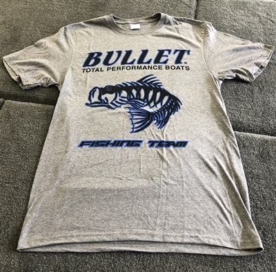 Bullet Fishing Team "Fighting Fish" Logo T-Shirt