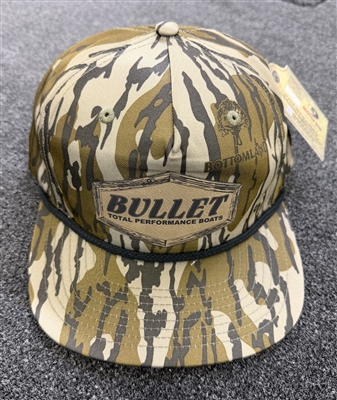 Bullet Leather Patch Camo Rope Hat by Richardson