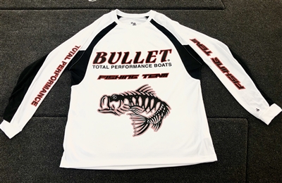 Bullet Fishing Team Pro Style Jersey with Bass Graphic