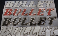 Bullet Large Domed Side Boat Decal or Rear Window Decal